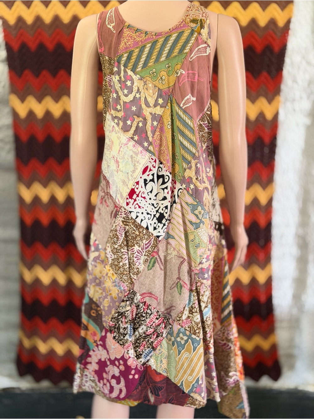 Jaded Gypsy Boho Patchwork Dress - Picture 2 of 7